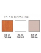 TAVOLO PIEGHEVOLE IMPILABILE STR.CROMATA 160X80X72H