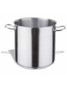 Pentola acciaio inox mm 400x400 Lt. 50