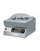 Macchina confezionatrice sottovuoto a campana da banco con doppia barra da cm 45 - mm 600x560x450 H