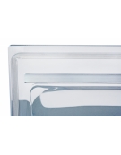Macchina confezionatrice sottovuoto a campana da banco con doppia barra da cm 45 - mm 600x560x450 H