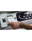 Macchina confezionatrice sottovuoto a campana da banco con doppia barra da cm 45 - mm 600x560x450 H