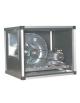 Elettroaspiratore cassonato con trasmissione a cinghia 2 Velocità - Portata 3.300 metri cubi orari - Potenza 0,75/0,25 Kw