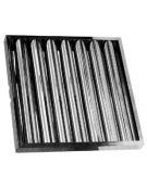 Filtro a labirinto per cappe Acciaio Inox cm. 48x32x2,5h