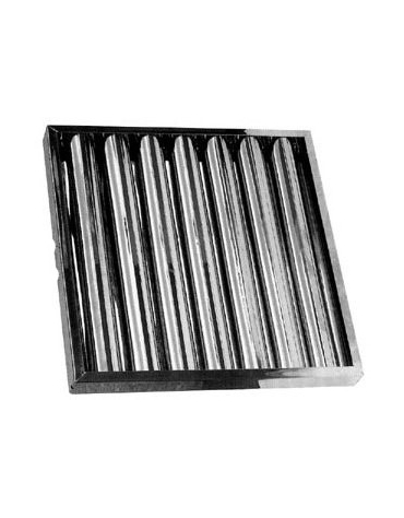 Filtro a labirinto per cappe Acciaio Inox cm. 48x32x2,5h