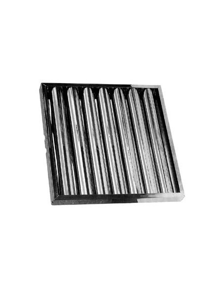 Filtro a labirinto per cappe Acciaio Inox cm. 48x32x2,5h