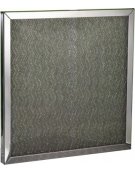 Filtro a rete per cappe Acciaio Inox cm. 50x25x1,25h