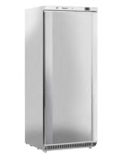 Armadio congelatore in ABS - esterno colore acciaio, interno in termoformato - 6+1 ripiani evaporatore fissi - cm 77,5x72,9x190h