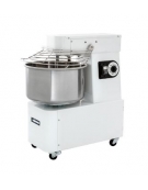 Impastatrice a spirale Kg 25 d'impasto per pizzeria - Capacità vasca Lt 32 - MONOFASE o TRIFASE