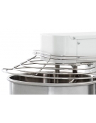 Impastatrice per pizzeria professionale a spirale - Capacità vasca Kg 32 / Lt 41 - MONOFASE - Con ruote e timer di serie