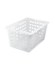CESTA PANE FORATA IMPILABILE IN POLIETILENE - CM 78x52x40H
