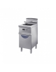 Friggitrice a gas 1 vasca Lt 18 su mobile DIMENSIONI CM.40x70x85h