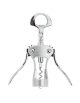 Cavatappi inox a doppia leva - cromato