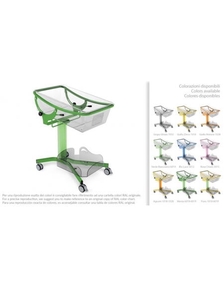 LETTO PEDIATRICO BAMBINI (1 a 4 anni) 2 sez - ALZASCHIENA c/MANOVELLA