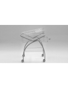 Culla Pediatrica altezza fissa su ruote con Trendelenburg e Controtrendelenburg - Vari colori disponibili