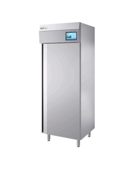 Armadio frigo climatico per la frollatura carne con controllo umidità e porta cieca Lt 700 -6°/+40°C- cm 72x80x202h