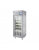 Armadio frigorifero fermalievitazione 20 Teglie cm 60x40 - 1 Porta a vetro -  Temperatura -15°/+40°C - Cm 72x80x202h