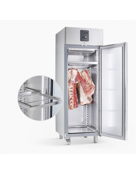 ARMADIO STAGIONATURA SALUMI / FORMAGGI 700 LT-PORTA CIECA