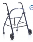 ROLLATOR PIEGHEVOLE IN ACCIAIO VERNICIATO