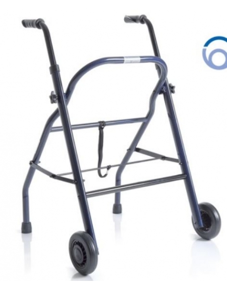 ROLLATOR PIEGHEVOLE IN ACCIAIO VERNICIATO