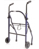 ROLLATOR PIEGHEVOLE IN ACCIAIO VERNICIATO