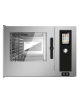 Forno a gas 7 teglie GN 2/1 vapore  indiretto con boiler , lavaggio automatico e comandi Touch Screen