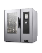 Forno a convezione ventilato professionale a gas 10 teglie gn 1/1 - Comandi Touch Screen