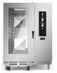 Forno gastro a gas trivalente, carrello 20 teglie GN 2/1 o 40 teglie GN 1/1-Comandi Elettronici-Vapore diretto-mm 1290x895x1810