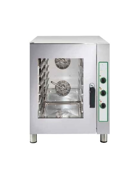 Forno ventilato elettrico per pasticceria - panetteria N° 6 Teglie 60x40