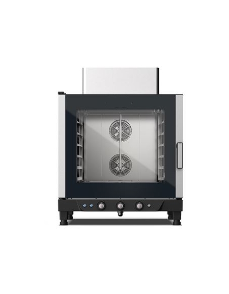 Forno a gas pasticceria ventilato 6 Teglie 60x40 ventilato con vapore diretto Forno a gas pasticceria ventilato 6 Teglie 60x40 ventilato con vapore diretto