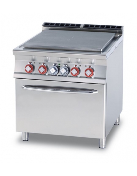 TUTTA PIASTRA SU FORNO ELETTRICO STATICO CM. 67X73X34H - PIASTRA CM. 70X68 4 ZONE - CM. 80X90X90H TUTTA PIASTRA SU FORNO ELETTRICO STATICO CM. 67X73X34H - PIASTRA CM. 70X68 4 ZONE - CM. 80X90X90H