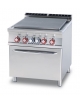 TUTTA PIASTRA SU FORNO ELETTRICO STATICO CM 67X73X34H - PIASTRA CM 70X68 4 ZONE - CM 80X90X90H