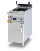 CUOCIPASTA GAS LT. 40 - VASCA CM. 30,7X50,9X32,7H. - CARICO ACQUA AUTOMATICO - CM. 40X90X90H. (CESTI ESCLUSI)