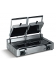 Piastra doppia in vetroceramica per panini - Piani lisci sopra e sotto - mm. 700x490x170h - MONOFASE