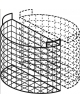 CESTO 1/2 PER PENTOLA 100 LT - CM Ø 56X 27,5H