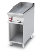 FRY-TOP RIGATO CROMATO SUPERCHROME TRIFASE SU MOBILE A GIORNO - Piastra cm 36x68 - CM 40X90X90H