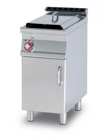 FRIGGITRICE GAS LT. 18 - Vasca cm. 24x51x44h - Prod. patate: 15 kg/h - CM. 40X90X90H.