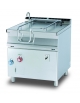 BRASIERA ELETTRICA CON RIBALTAMENTO AUTOMATICO - Lt 80  - Vasca fondo inox - con coperchio - CM 80X90X90H
