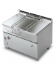 BRASIERA A GAS 120 LT. RIBALTAMENTO AUTOMATICO ELETTRICO - Vasca fondo inox - con coperchio - CM. 120X90X90H.