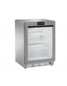 Armadio refrigerato statico linea digitale AKD conporta a vetri, temperatura + 2° C/ + 8° C, capacità 140 litri - 600x400x855h