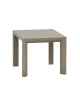 TAVOLINO con struttura in alluminio verniciato - colori a scelta - cm 40x40x33h