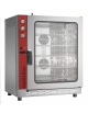 Forno a gas professionale a convezione elettro-meccanico 10 Teglie 60x40 con umidificatore per pasticceria