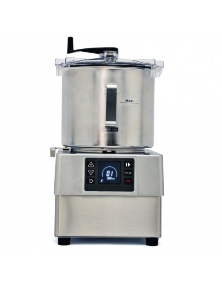 Cutter omogenizzatore emulsionatore professionale da Lt 8 - Velocità variabile fino a 3.000 rpm - cm 28,6x38,7x51,7h