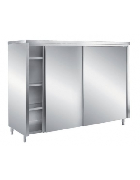 ARMADIO CHIUSO CON PORTE SCORREVOLI - CM. 140X70X200H ARMADIO CHIUSO CON PORTE SCORREVOLI - CM. 140X70X200H