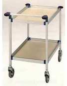 CARRELLO A DUE PIANI IN LAMINATO CM. 60X40