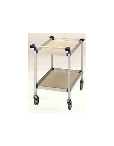 CARRELLO A DUE PIANI IN LAMINATO CM. 60X40