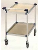 CARRELLO A DUE PIANI IN LAMINATO CM. 70X50