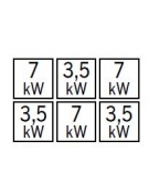 Cucina professionale industriale a gas 6 fuochi -ALTA POTENZA - cm 120x70x85/90