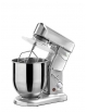 Impastatrice planetaria Lt 7 professionale inox con variatore di velocità - Potenza 500 W