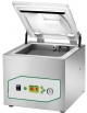 Macchina sottovuoto a campana da banco -Barra saldante da cm. 50 - Dimensioni camera cm 52x52x22h - Pompa vuoto 20 mc/h