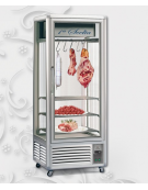 Vetrina Refrigerata per Carne - Griglie In Acciaio Inox - Capacità 550 Lt mm 795x730x2005h